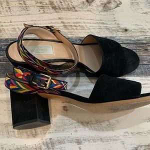 Valentino Garavani native couture suede sandals